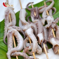 安大鱿鱼须 鱿鱼4包* 1000G/包 *25串 铁板鱿鱼串...