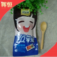 鲜多鲜水产零食  YA 带鱼 香辣鱿鱼 香辣带鱼 袋装 69...