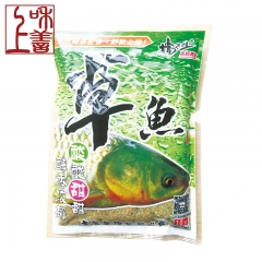 正品老鬼鱼饵批发 挡不住草鱼 天然绿藻配合野战必胜250g*...