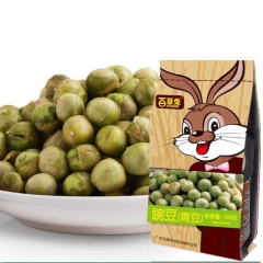 【百果林-蒜香青豆180g】代理批发休闲零食炒货  香酥豌豆