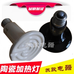 定制陶瓷加热灯  爬虫保温灯 宠物加热灯 保温箱夜灯