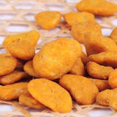 广益发 蟹黄蚕豆 休闲零食炒货小吃 香辣蚕豆片 整箱10斤批...