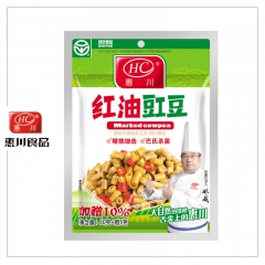 惠川食品 袋装榨菜脆爽可口 红油豇豆 50+5克开袋即食休闲...