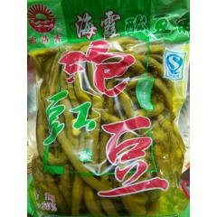 湘海霞泡豇豆1000g 爽脆优质泡豇豆 腌制下饭菜泡酸豆角