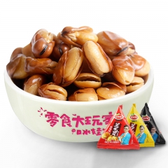 口水娃兰花豆蚕豆 口水豆 蟹香牛肉香辣味 休闲零食品 4kg...