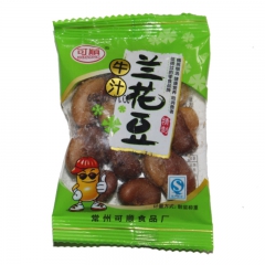 休闲零食 可顺牛汁兰花豆 小包装香酥牛肉味蚕豆 整箱10斤批...