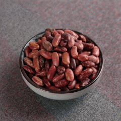 东北紫花芸豆量大批发五谷杂粮紫芸豆五谷杂粮花豆