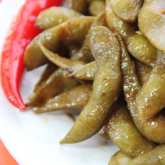 绿色健康零食批发 金诚湘味毛豆 绝辣味道 70克一包湖南特产...