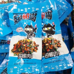 鱼怕猫 这就是爱 香辣田螺肉 酱毛豆 10斤