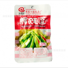 金磨坊香辣毛豆 辉记毛逗 青毛豆 休闲零食 30克*240包...