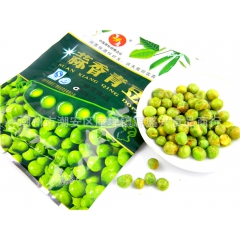 潮安优质零食批发 三鹰 蒜香青豆荷兰豆 坚果炒货