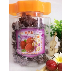 厂家直销 438g罐装冰糖杨梅 杨梅蜜饯果脯 休闲罐装水果干