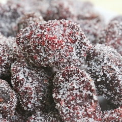 厂家批发散装大个冰糖杨梅 蜜饯杨梅 白糖杨梅干雪花杨梅 10...