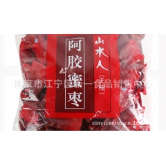 山水人 无核阿胶蜜枣 10斤一箱 休闲食品