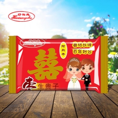 厂家直销好相处阿胶蜜枣 喜结良缘百年好合颗粒喜枣喜糖食品批发