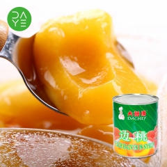 南非进口边桃  水果罐头大师傅黄桃 半边桃 黄桃糖水罐头82...