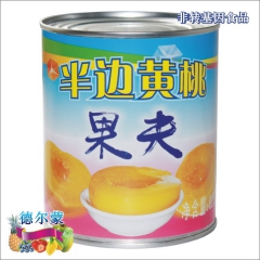果夫糖水黄桃 水果黄桃罐头 烘培专用水果罐头 优质国产进口黄...