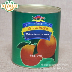 成吉黄桃3千克 糖水黄桃 精选黄桃 比格专用 水果沙拉必备