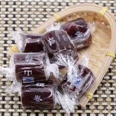 批发供应蜜饯类零食 河北燕山圣达山楂卷20斤/箱 休闲食品山...