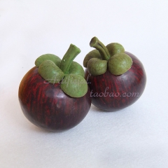 仿真水果蔬菜 批发 加重山竹 真实大小山竹 居家装饰 摄影道...