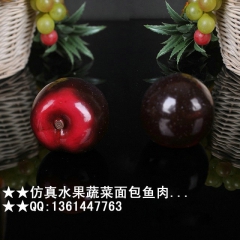 高仿真假水果蔬菜面包鱼肉批发橱柜摄影幼儿园摆饰高仿黑布林