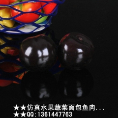 高仿真假水果蔬菜面包鱼肉批发橱柜幼儿园摆饰仿真黑布林
