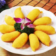 脆皮香蕉 油炸点心香蕉 广式下午茶糕点 冷冻食品批发