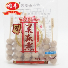 雄丰 关东煮香菇贡丸冷冻食材 火锅肉丸 麻辣烫丸子10串/袋