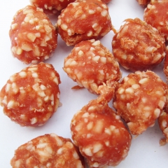 宠物食品 爆款鸡肉丸 110g 10g脱氧 鸡肉粒 洁齿磨牙...