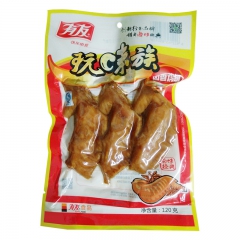 有友玩味族卤香鸡翅120g 川味酱香卤鸡尖 办公室聚会聚餐休...