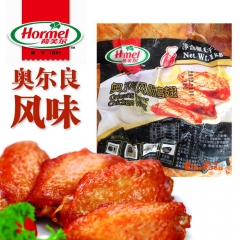 荷美尔鸡翅  1kg 奥尔良风味鸡翅中  冻货请拍泡沫箱