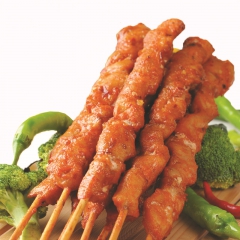 【三统万福】霸王肉串 烧烤肉串油炸里脊肉烤串冷冻半成品 批发