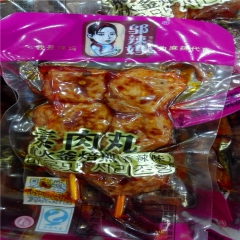 邬辣妈 脆皮香干 素肉串 素肉丸  一箱10斤