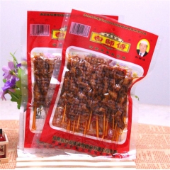 【运通食品】素食羊肉串 清真豆制品食品 好吃特产 一箱100...