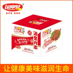 经销批发香辣酒鬼肉串 闲中好休闲食品 香辣鸭肉湖南特色小吃