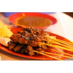 香港亚洲厨 新加坡沙爹牛肉串 东南亚小吃 餐料