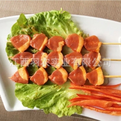厂家热销产品 食品休闲 烧烤产品 鸭脯肉串 速冻食品 价格实...