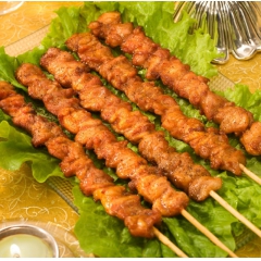 澳洲大肉串 休闲烧大肉串 烧烤半成品食品 冷冻食材批发