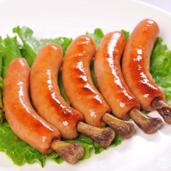 幸阳日式骨付香肠带骨热狗  8包* 25根/1kg 烧烤肉串...