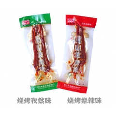 现货热销 散装称重陆陆顺黑山羊味肉串 湖南特产零食批发 5斤...
