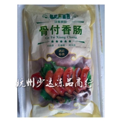 寿司料理 日式骨付香肠 1kg 西餐料理 带骨香肠 烟熏 烤...
