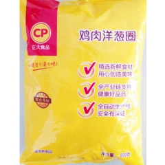 批发油炸冷冻调理品 正大食品鸡肉洋葱圈8㎏/箱 裹面油炸调理...