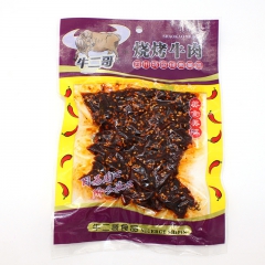 高师傅代理牛肉零食批发 牛二哥烧烤牛肉 115g袋装牛肉小零...