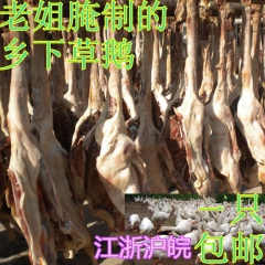 茅山咸老鹅 生咸鹅 咸风鹅2.8斤以上农家腌制