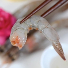 正关进口海鲜厄瓜多尔白虾 冷冻水产品 4斤装  特大15-2...