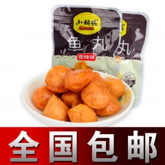 零食小胡鸭香辣鱼丸即食鱼肉制品鱼豆腐休闲食品店网店热卖包邮