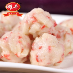 雄丰仿龙虾球 包装火锅料麻辣汤龙虾鱼肉丸龙虾海鲜鱼糜制品