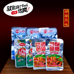 湖南特产风味鱼制品 劲爆鱼棒小包装 现货供应即食熟食香辣小鱼