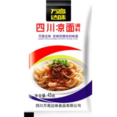 四川凉面调料批发价格,万高达味面食调味料