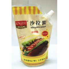 天禾清真沙拉酱烘焙型香甜味1kg 全亿购食品批发大包沙拉酱